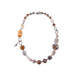 Бусы «Леопард в песчаных скалах»