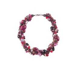 Колье «Малиновая фантазия»