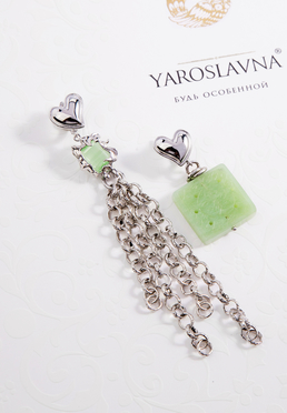 Серьги «Серебряный лес»
