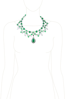 Колье «Бал Изумрудов»