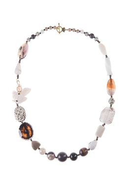 Бусы «Тень полночи»