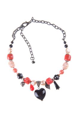 Колье «Коралловая сказка»