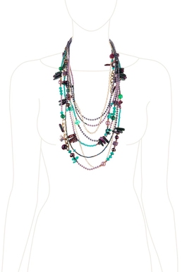 Колье «Ночные джунгли»