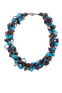 Колье «Бирюзовая шкатулка»