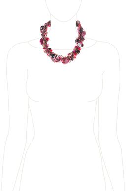 Колье «Малиновая фантазия»