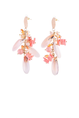 Серьги «Коралловая сказка»