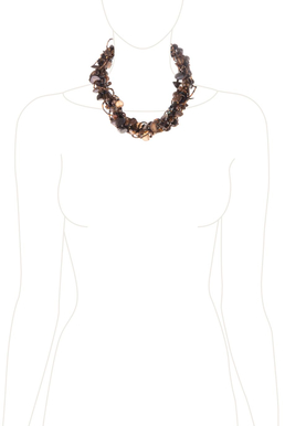 Колье «Каштановый аромат»