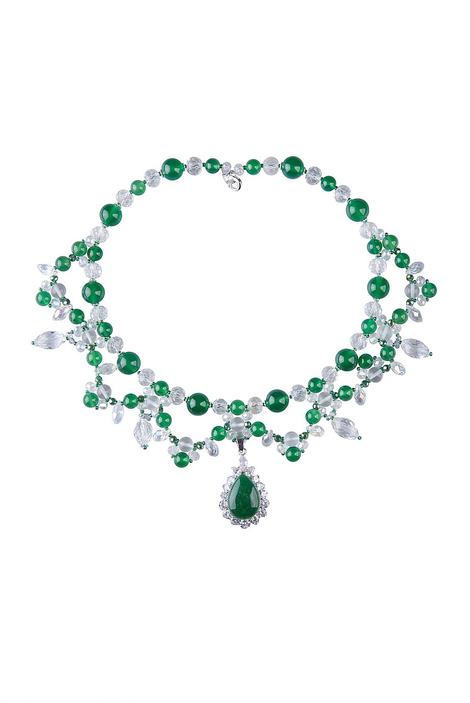 Колье «Бал Изумрудов»