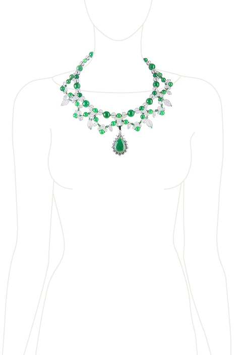 Колье «Бал Изумрудов»
