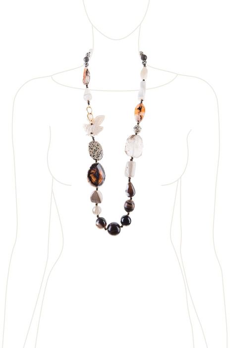 Бусы «Тень полночи»