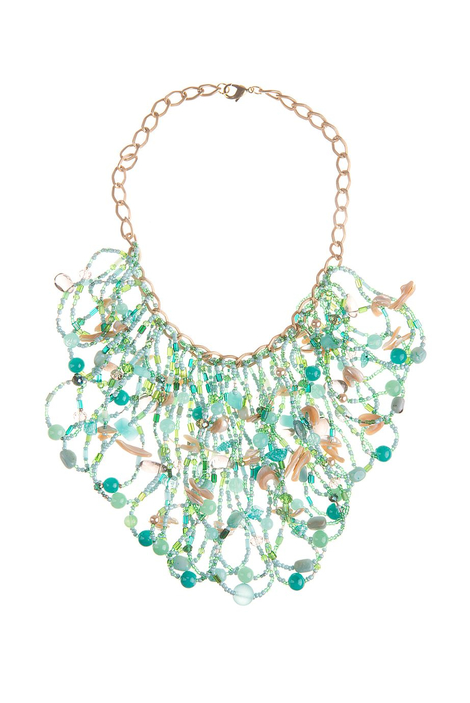 Колье «Тропический водопад»