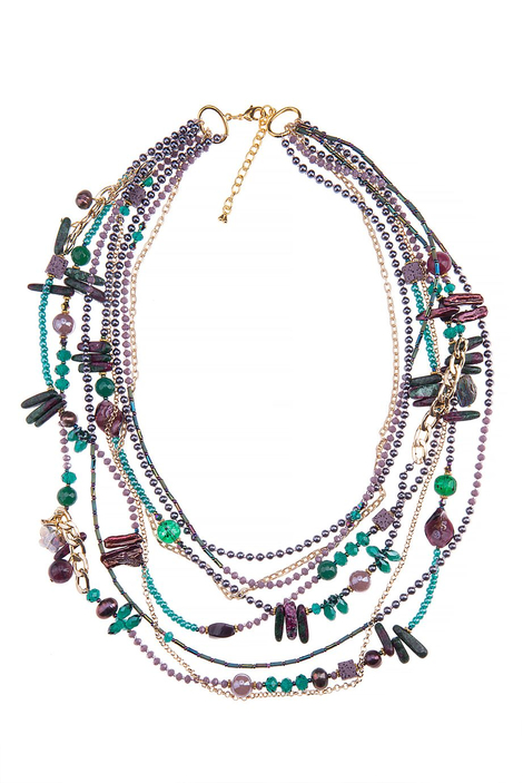 Колье «Ночные джунгли»