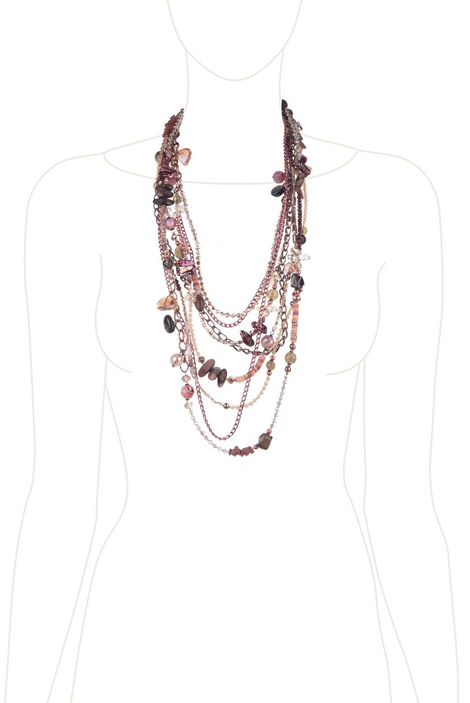 Колье «Пурпур в бронзе»