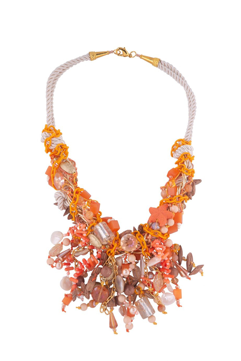Колье «Апельсиновый остров»