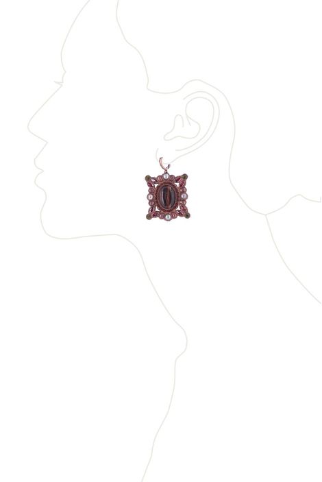 Серьги «Мир из бронзы»