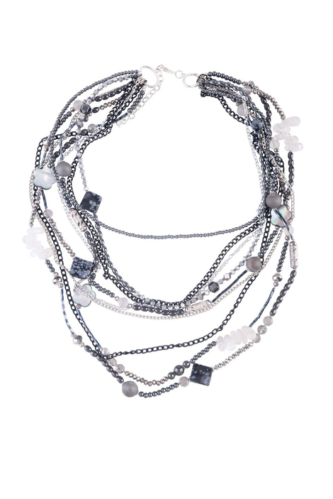 Колье «Черное серебро»