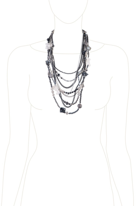 Колье «Черное серебро»