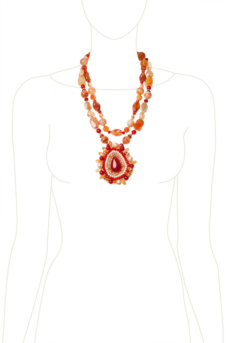 Колье "Огненная звезда"