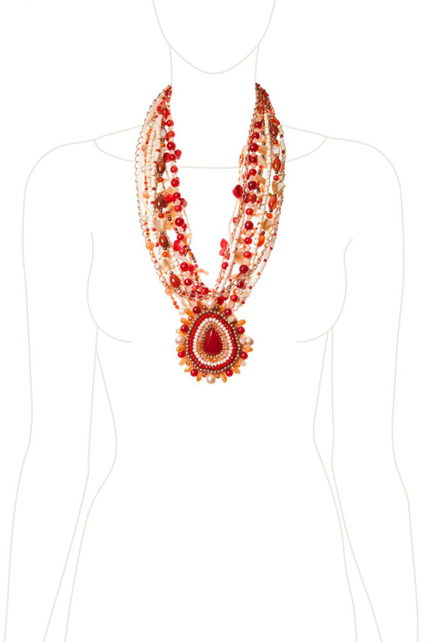 Колье "Огненная звезда"