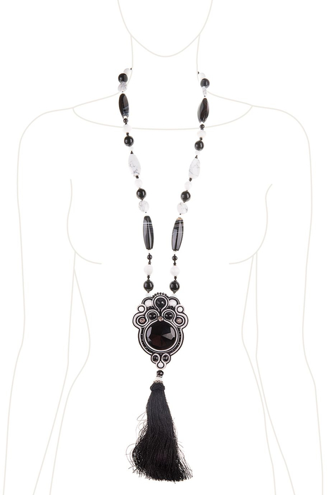 Колье "Белая полночь"