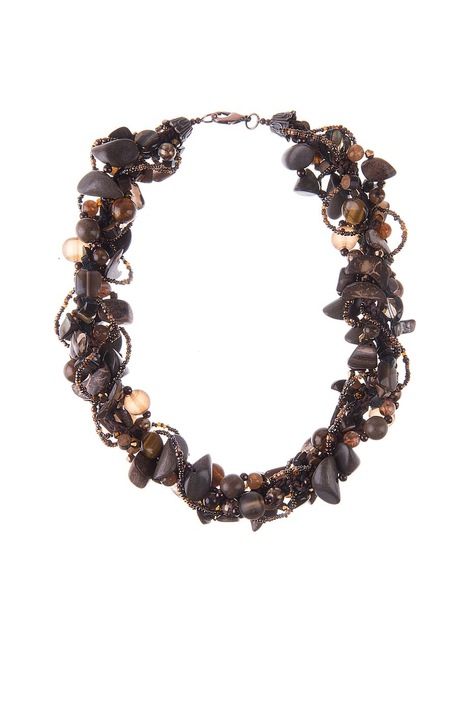 Колье «Каштановый аромат»