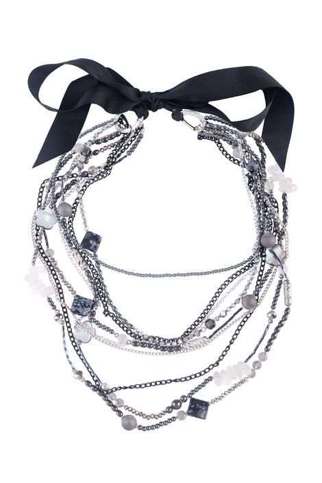 Колье «Черное серебро»